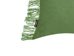 Sæt af 2 pyntepuder MABA Bomuld 50 x 35 cm Grøn Ensfarvet