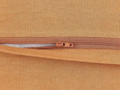 Sæt af 2 pyntepuder MADIA Bomuld 45 x 45 cm Orange Ensfarvet