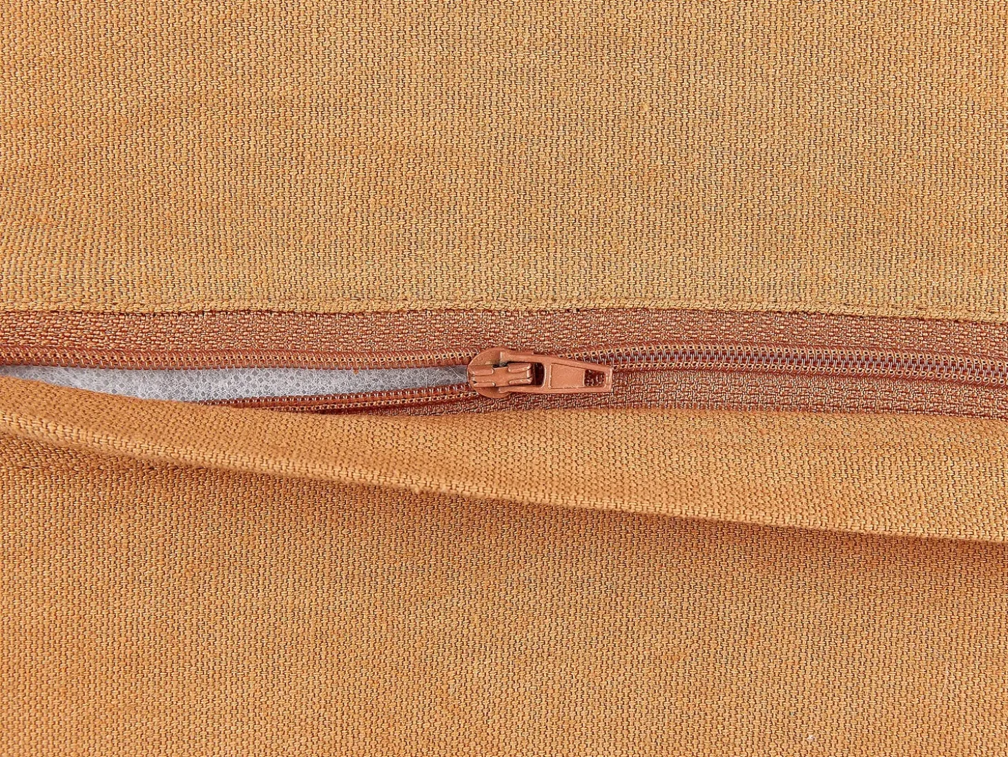 Sæt af 2 pyntepuder MADIA Bomuld 45 x 45 cm Orange Ensfarvet