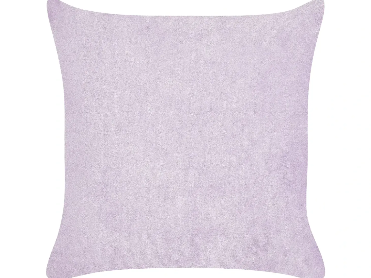 Sæt af 2 pyntepuder MILLET Fløjl 43 x 43 cm Lilla Geometrisk mønster