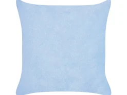 Sæt af 2 pyntepuder MILLET Fløjl 43 x 43 cm Blå Geometrisk mønster