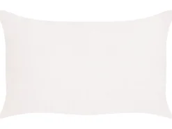 Sæt af 2 pyntepuder MILLET Fløjl 30 x 50 cm Cremehvid Geometrisk mønster
