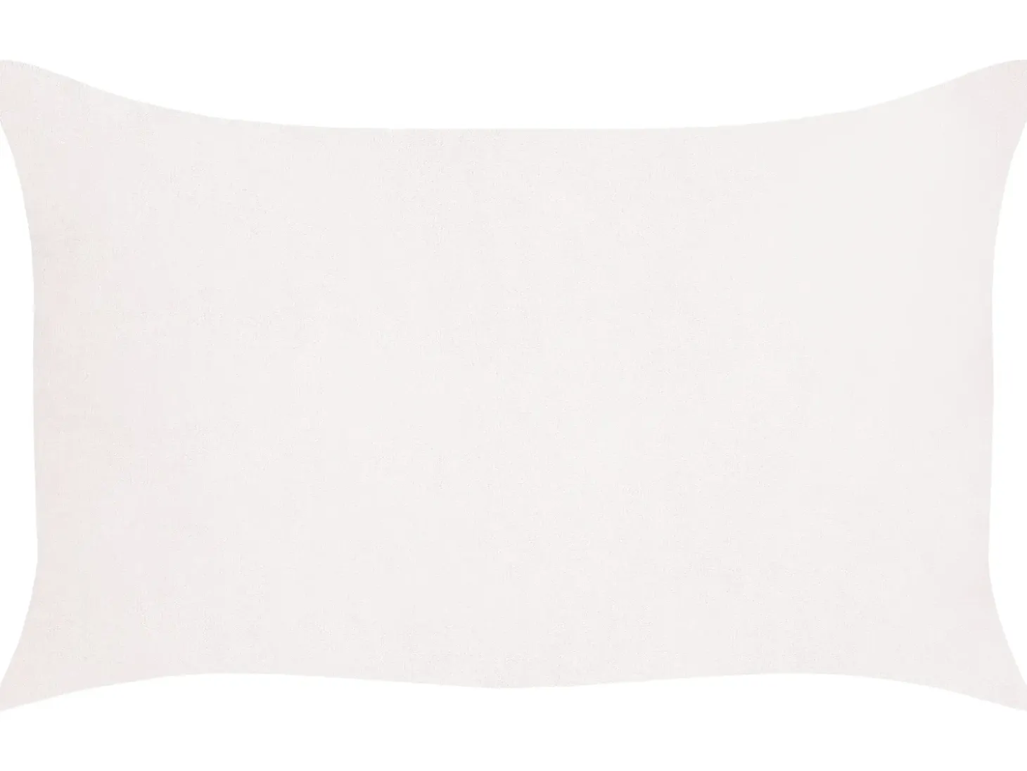 Sæt af 2 pyntepuder MILLET Fløjl 30 x 50 cm Cremehvid Geometrisk mønster
