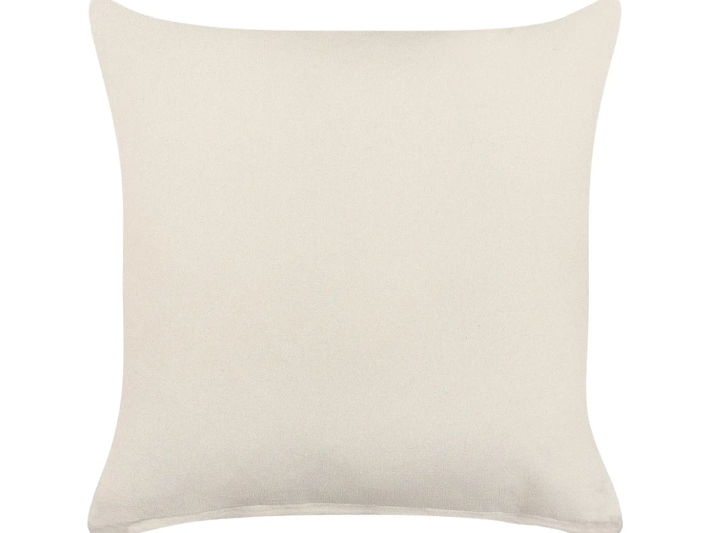 Sæt af 2 pyntepuder MYRTUS Bomuld 45 x 45 cm Beige Geometrisk mønster