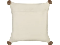 Sæt af 2 pyntepuder OBERONIA Bomuld 45 x 45 cm Beige Ensfarvet