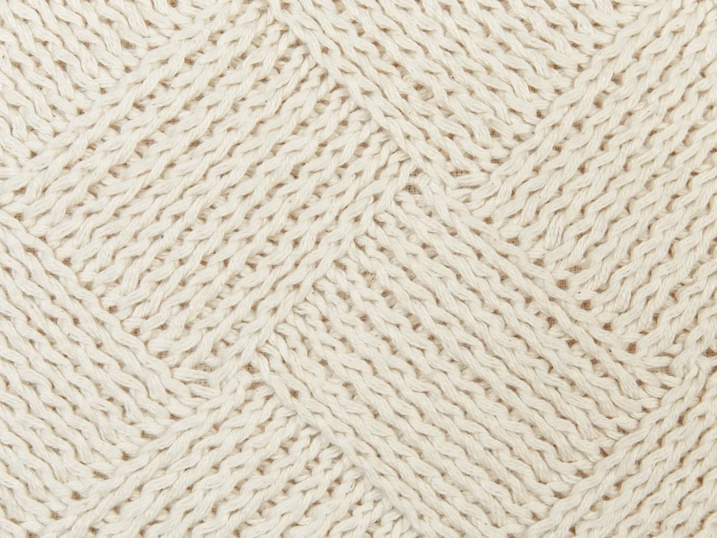 Sæt af 2 pyntepuder OBERONIA Bomuld 45 x 45 cm Beige Ensfarvet