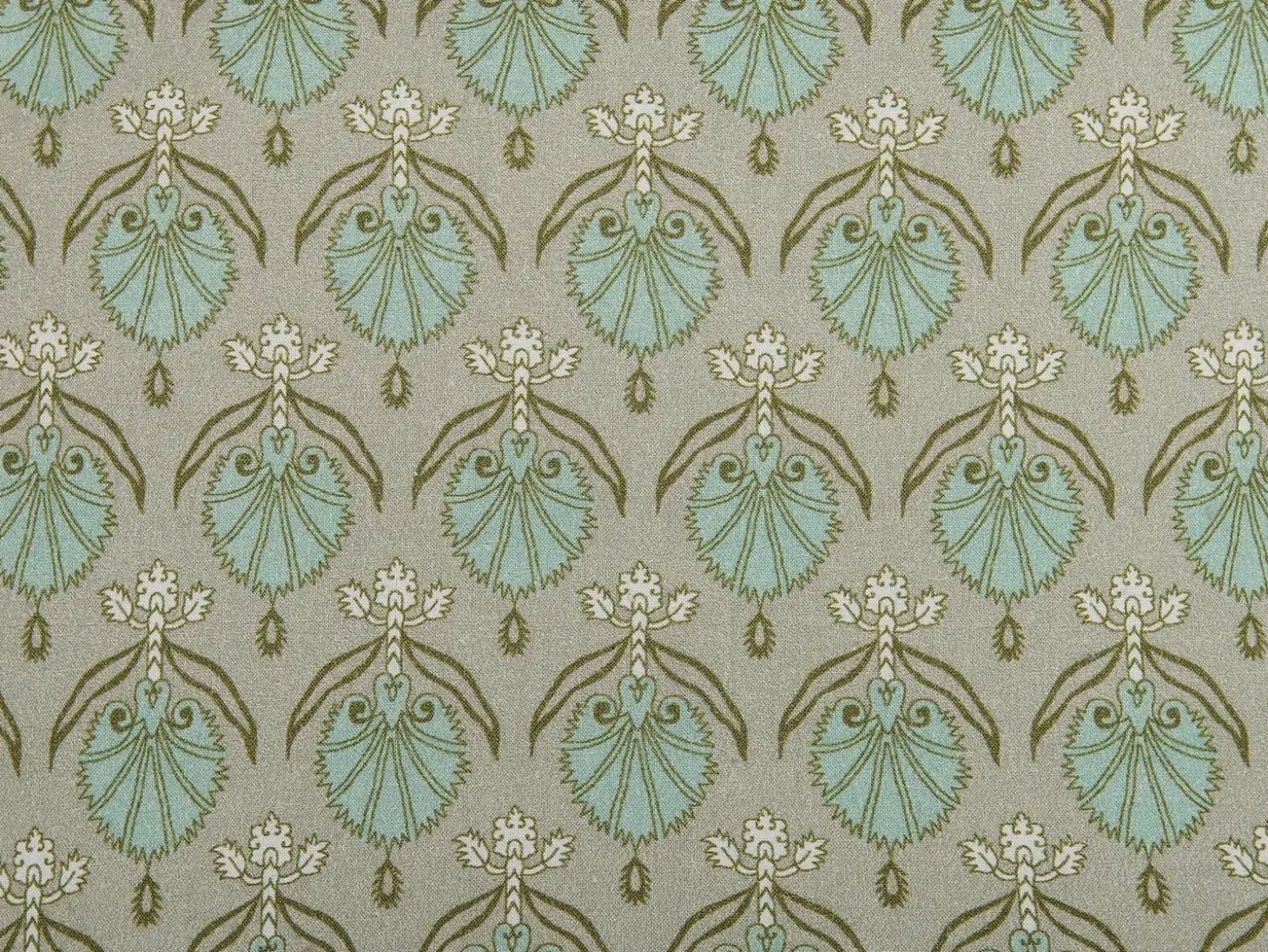 Sæt af 2 pyntepuder PICTUS Velour 45 x 45 cm Grøn Plante mønster