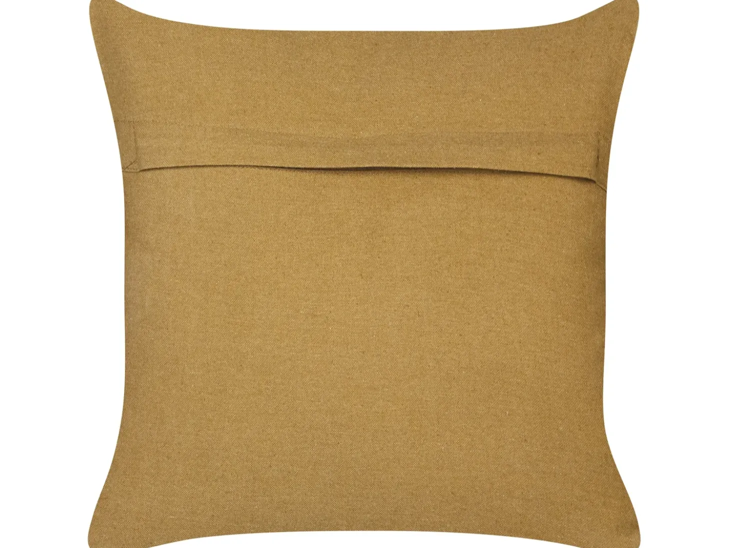 Sæt af 2 pyntepuder PULICAT Jute 45 x 45 cm Grøn Orientalsk mønster