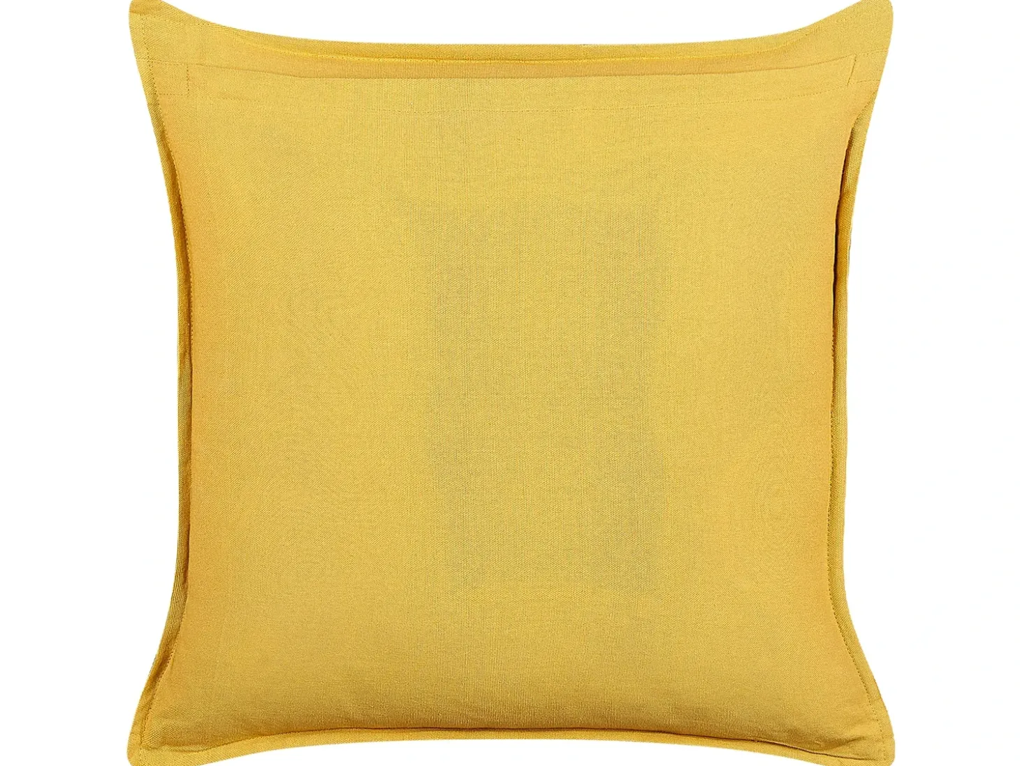 Sæt af 2 pyntepuder RAPIS Velour 45 x 45 cm Gul Geometrisk mønster