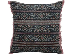 Sæt af 2 pyntepuder RUTA Velour 45 x 45 cm Multifarvet Blomstermønster