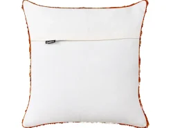 Sæt af 2 pyntepuder SAGENIA Bomuld 45 x 45 cm Orange Abstraktmønster
