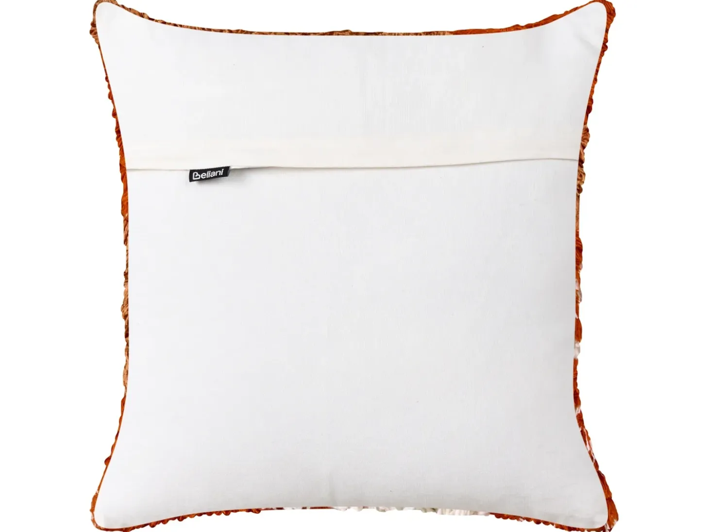 Sæt af 2 pyntepuder SAGENIA Bomuld 45 x 45 cm Orange Abstraktmønster