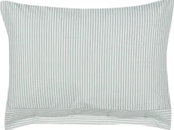 Sæt af 2 pyntepuder SEBRINE 40 x 60 cm Mintgrøn Stribet mønster
