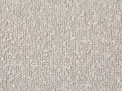 Sæt af 2 pyntepuder SENECIA Boucle 45 x 45 cm Beige Ensfarvet