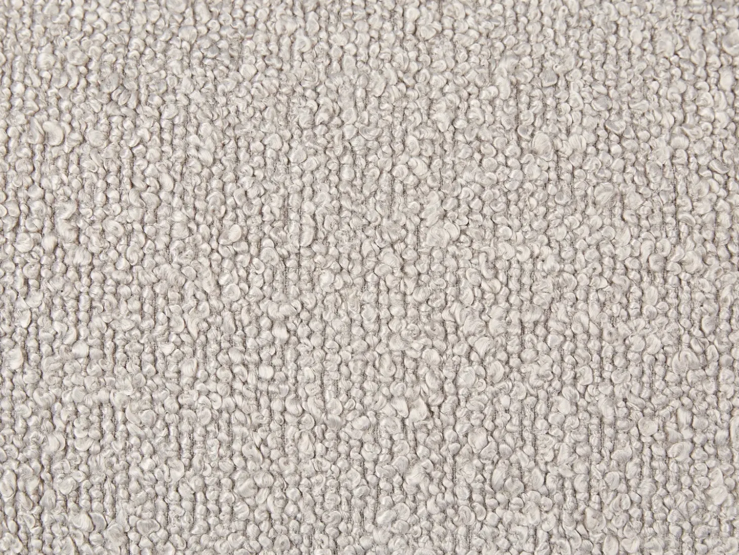 Sæt af 2 pyntepuder SENECIA Boucle 45 x 45 cm Beige Ensfarvet