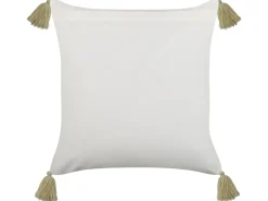 Sæt af 2 pyntepuder SYRINGA Bomuld 45 x 45 cm Grøn Geometrisk mønster