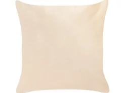 Sæt af 2 pyntepuder TALINUM Velour 45 x 45 cm Beige Dyremønster