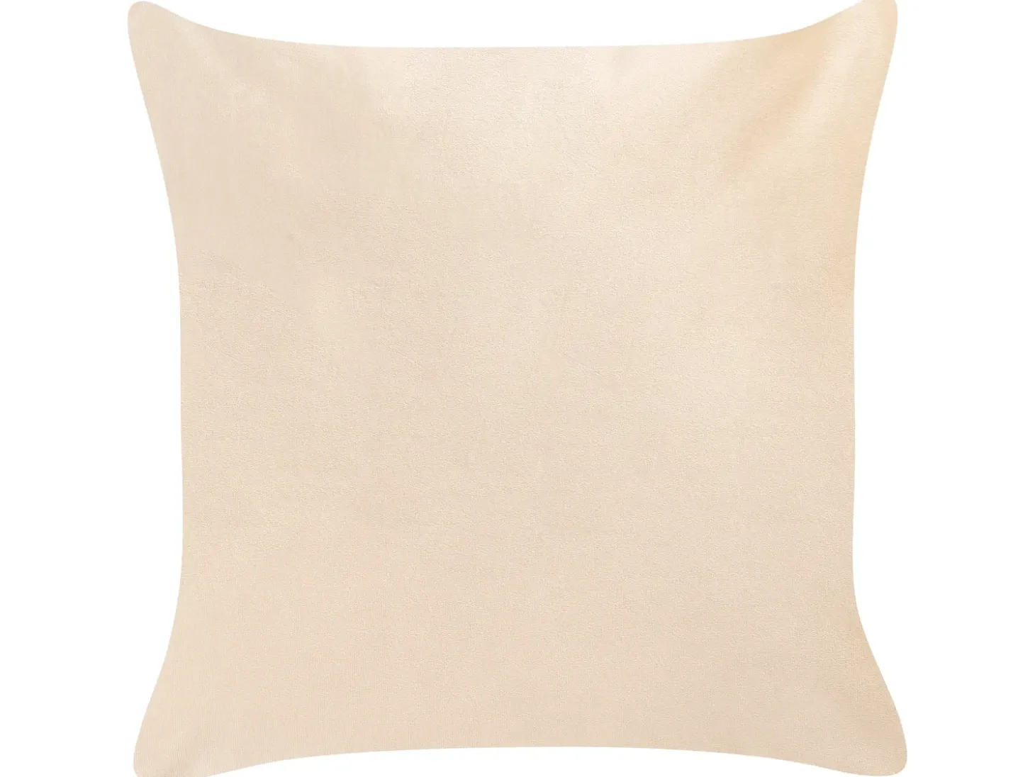Sæt af 2 pyntepuder TALINUM Velour 45 x 45 cm Beige Dyremønster