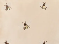 Sæt af 2 pyntepuder TALINUM Velour 45 x 45 cm Beige Dyremønster