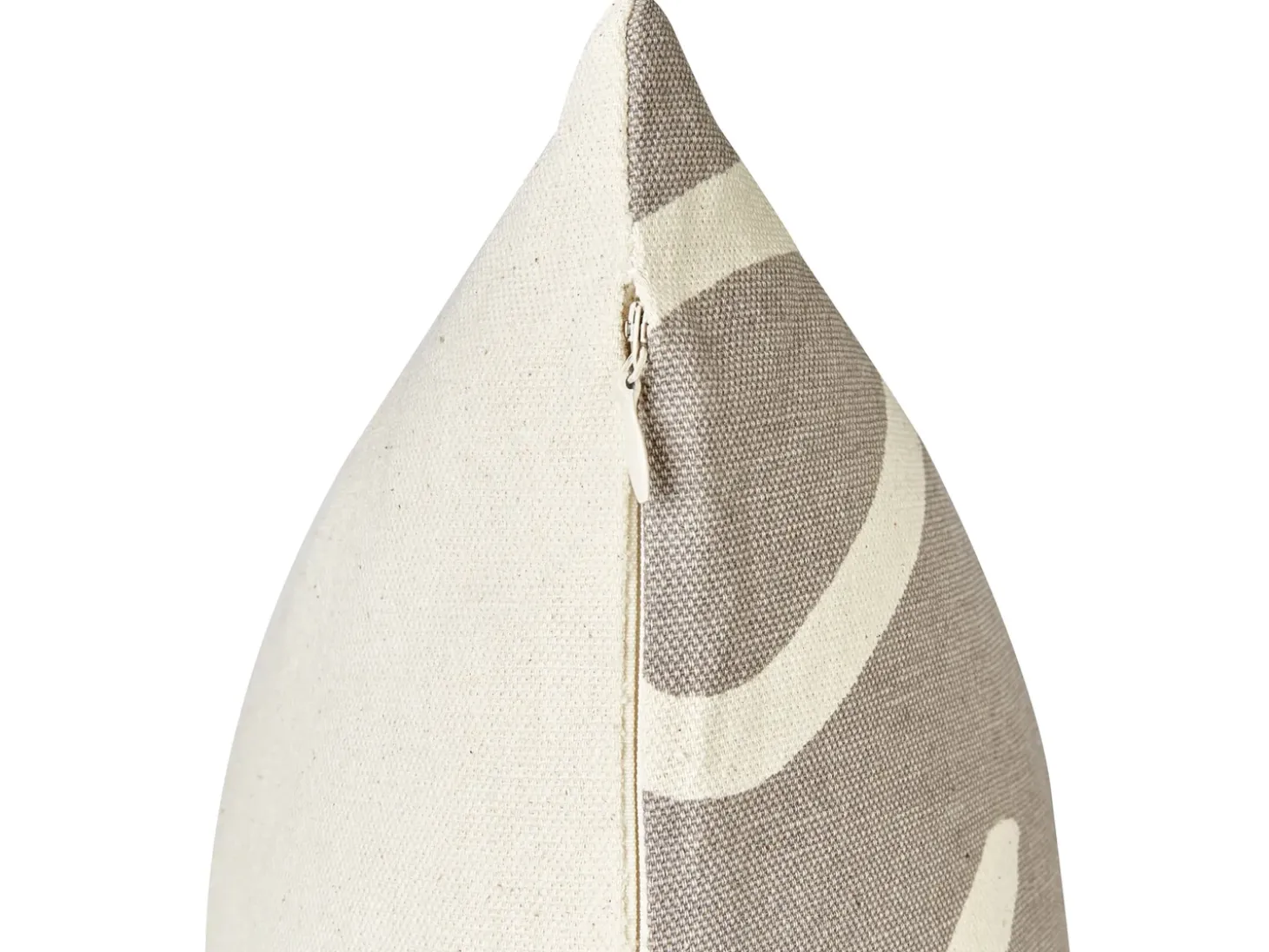 Sæt af 2 pyntepuder TELOPEA Bomuld 45 x 45 cm Grå Tekst
