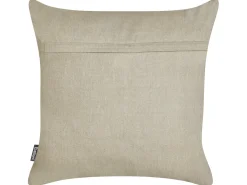 Sæt af 2 pyntepuder VELLEIA Bomuld 45 x 45 cm Brungrå Geometrisk mønster