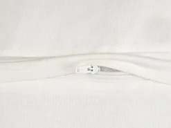 Sæt af 2 pyntepuder VELLEIA Bomuld 50 x 35 cm Hvid Geometrisk mønster