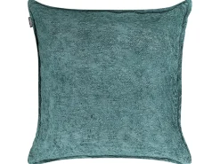 Sæt af 2 pyntepuder VERPIS Bomuld 50 x 50 cm Blå Ensfarvet