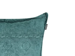 Sæt af 2 pyntepuder VERPIS Bomuld 50 x 50 cm Blå Ensfarvet