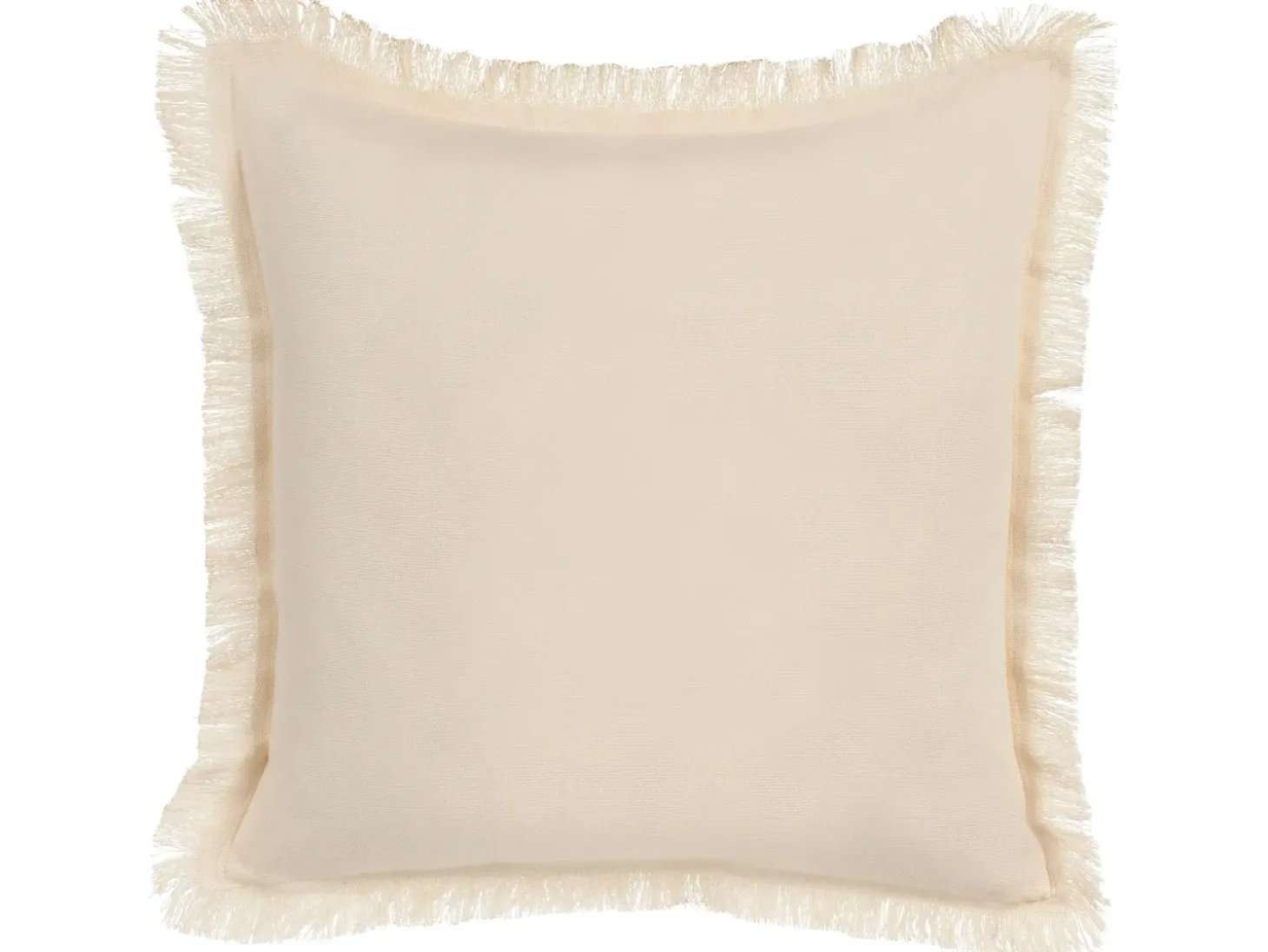Sæt af 2 pyntepuder WATTLE 60 x 60 cm Lys Beige Dyremønster