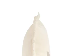 Sæt af 2 pyntepuder WATTLE 60 x 60 cm Lys Beige Dyremønster