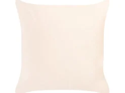 Sæt af 2 pyntepuder YARROW Velour 45 x 45 cm Beige Geometrisk mønster