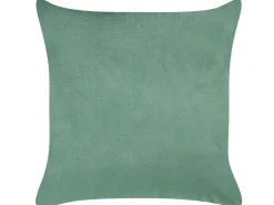 Sæt af 2 pyntepuder YUZURI Velour 45 x 45 cm Smaragdgrøn Dyremønster