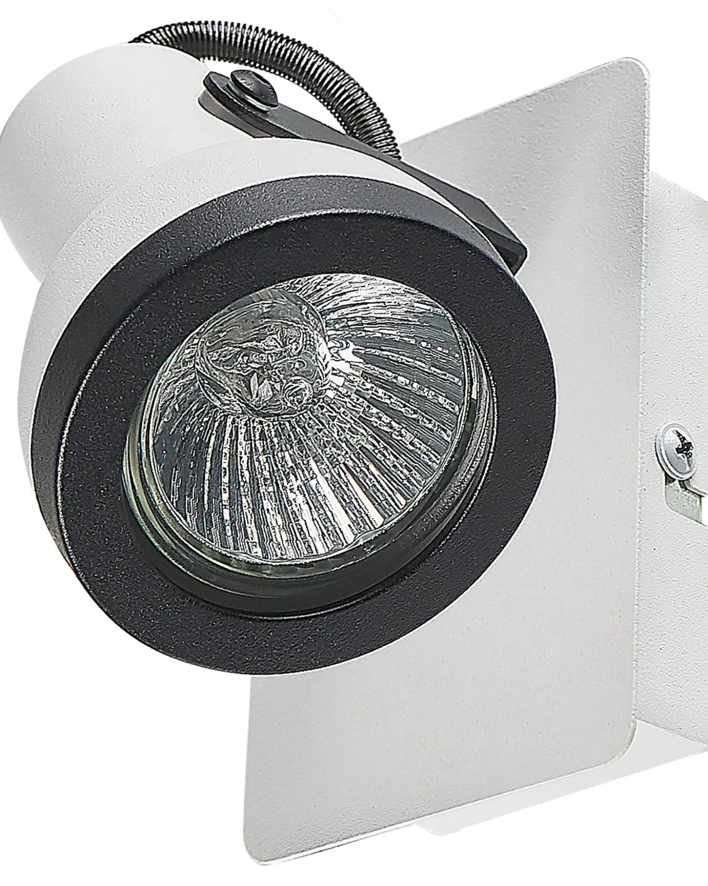 Sæt af 2 spotlight-lamper BARO Hvid Metal Justerbar