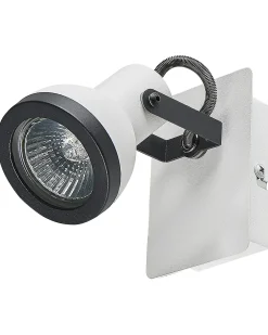Sæt af 2 spotlight-lamper BARO Hvid Metal Justerbar