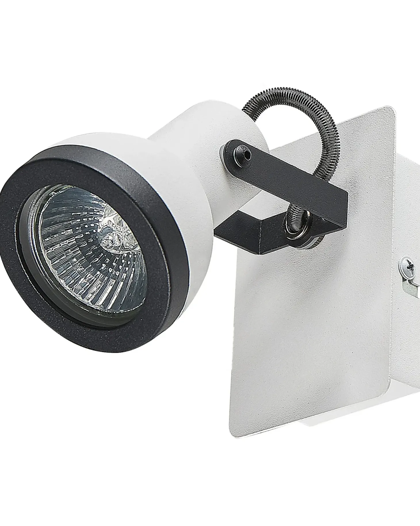 Sæt af 2 spotlight-lamper BARO Hvid Metal Justerbar
