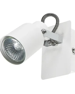 Sæt af 2 spotlight-lamper BONTE Hvid Metal Justerbar