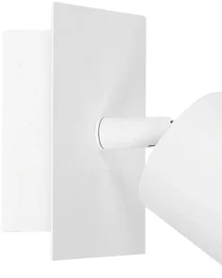 Sæt af 2 spotlight-lamper TIGRIS Hvid Metal Justerbar
