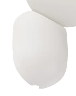 Sæt af 2 væglamper HELME Hvid