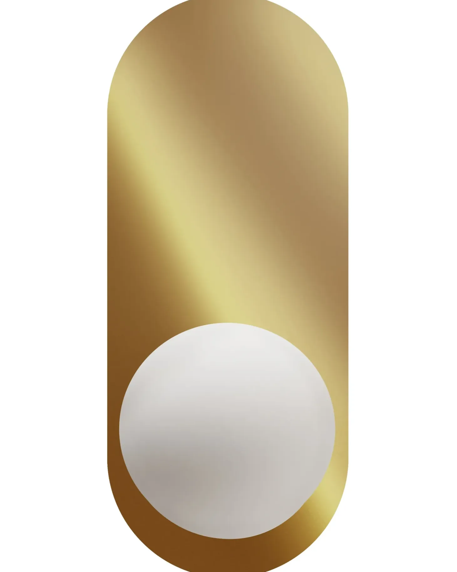 Sæt af 2 væglamper LEISI Guld