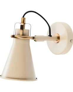 Sæt af 2 væglamper MOYOLA Beige Metal Justerbar