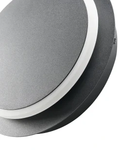 Sæt af 2 væglamper SEMNON Sort Metal LED