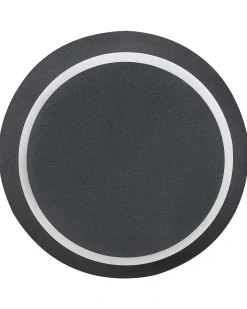 Sæt af 2 væglamper SEMNON Sort Metal LED
