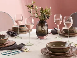 Sæt af 4 vinglas DIOPSIDE 360 ml Lyserød