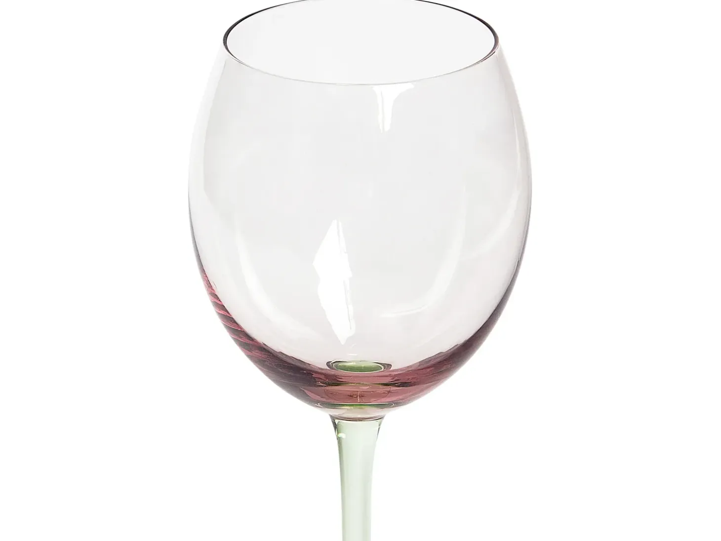 Sæt af 4 vinglas DIOPSIDE 360 ml Lyserød