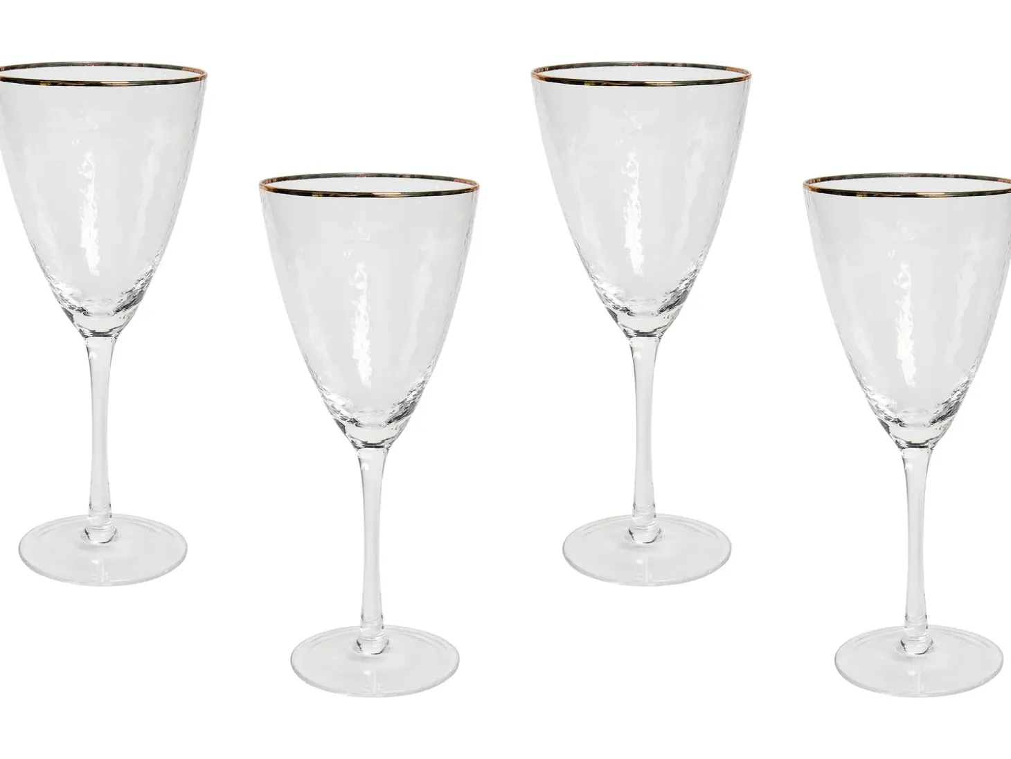 Sæt af 4 vinglas TOPAZ 380 ml Transparent