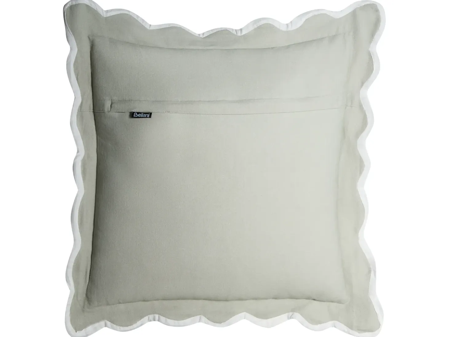 Sæt med 3 dekorative puder CANARIUM Bomuld 30 x 50 cm 45 x 45 cm Grøn Ensfarvet