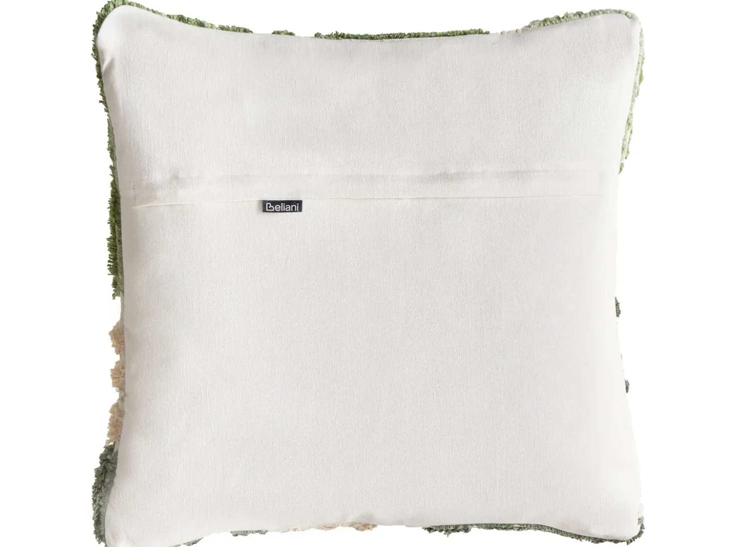 Sæt med 3 dekorative puder ALSTONIA Bomuld 30 x 50 cm 45 x 45 cm Grøn Abstraktmønster