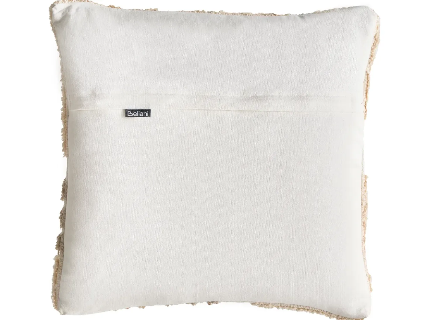 Sæt med 3 dekorative puder ALSTONIA Bomuld 30 x 50 cm 45 x 45 cm Beige Abstraktmønster