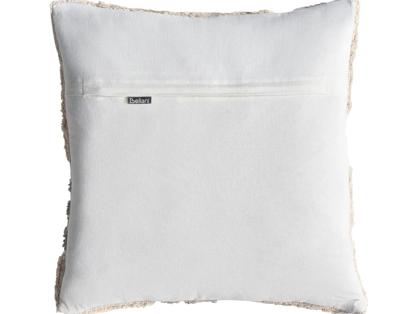Sæt med 3 dekorative puder ALSTONIA Bomuld 30 x 50 cm 45 x 45 cm Beige Abstraktmønster