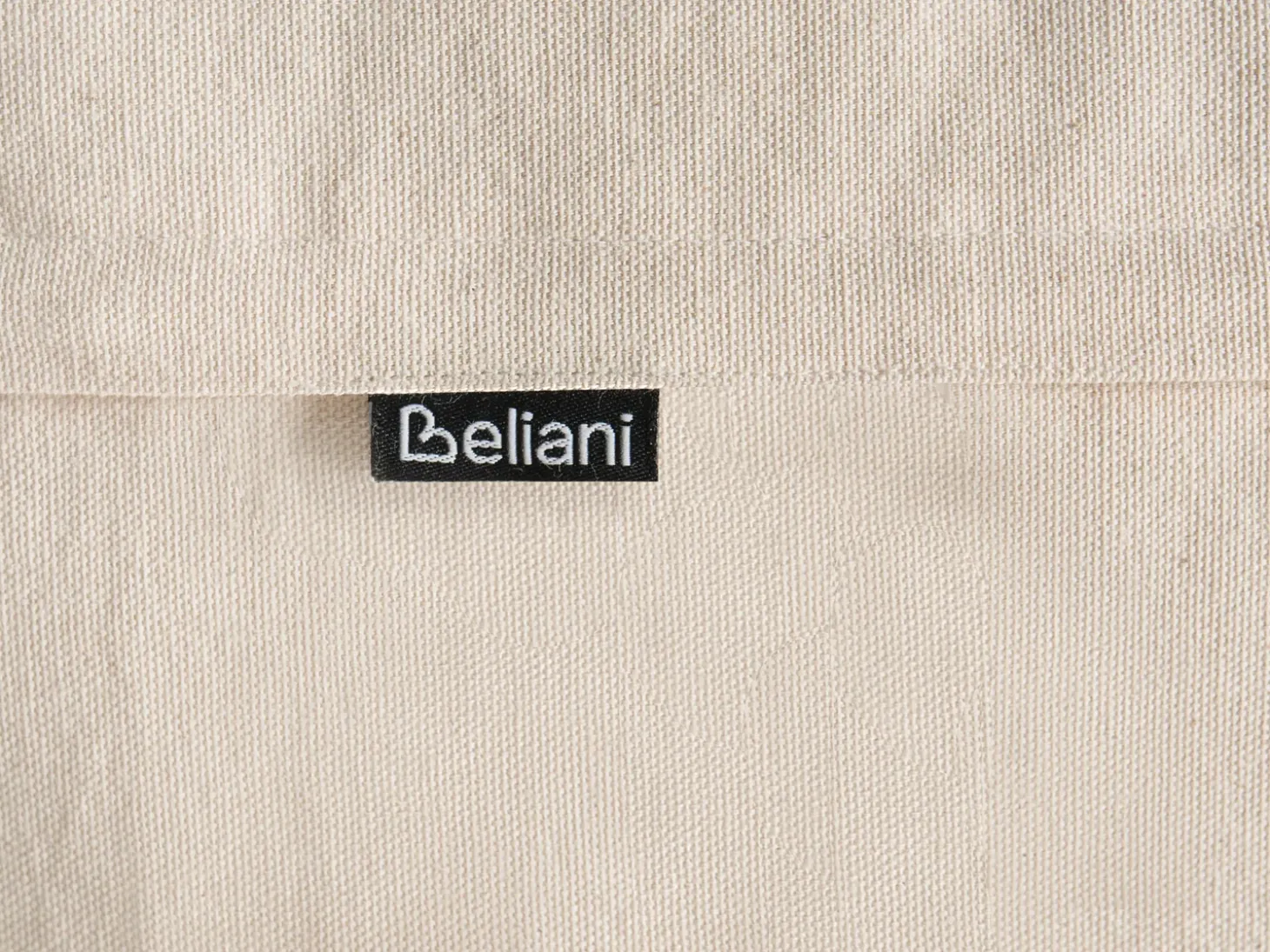 Sæt med 3 dekorative puder MYRISTICA Bomuld 30 x 50 cm 45 x 45 cm Beige Blomstermønster